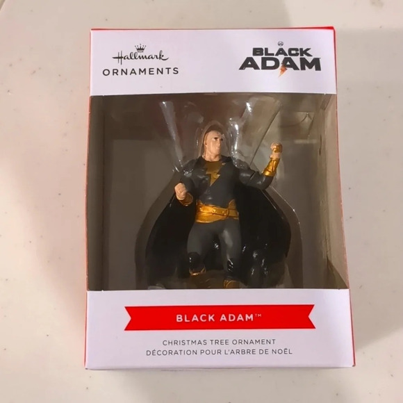 Hallmark Christmas Ornament DC Black Adam NWT - Picture 5 of 5